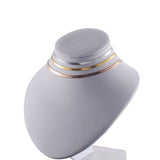 Stainless Steel Flat Necklace For Women - Fashion Proline