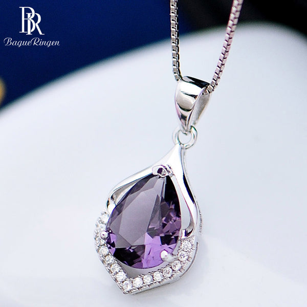 Water Drop Shaped Pendant Gemstone - Fashion Proline