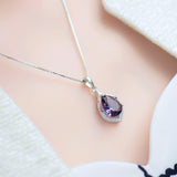 Water Drop Shaped Pendant Gemstone - Fashion Proline