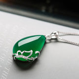 Silver Natural Gemstone Necklace - Fashion Proline