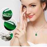 Silver Natural Gemstone Necklace - Fashion Proline