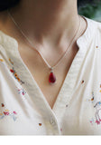 Silver Natural Gemstone Necklace - Fashion Proline