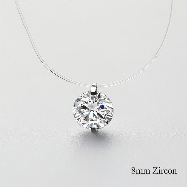 Silver Crystal Necklace For Women - Fashion Proline