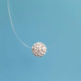 Water drop necklace invisible fish line - Fashion Proline