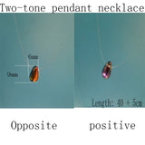 Water drop necklace invisible fish line - Fashion Proline