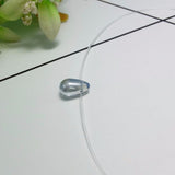 Water drop necklace invisible fish line - Fashion Proline