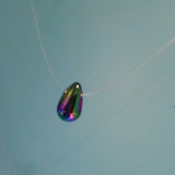 Water drop necklace invisible fish line - Fashion Proline
