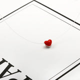 Water drop necklace invisible fish line - Fashion Proline