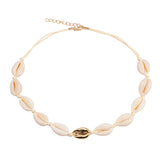 Rope Chain Seashell Necklace For Women - Fashion Proline