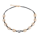 Rope Chain Seashell Necklace For Women - Fashion Proline