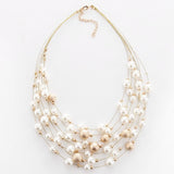 Gold Multi Layer Chains Necklaces For Women - Fashion Proline