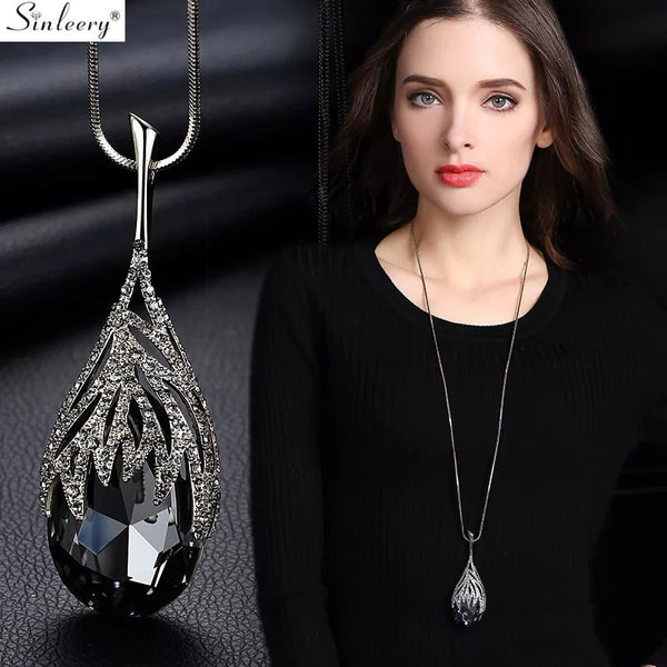 Water Drop Shaped Necklace For Women - Fashion Proline