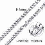 Stainless Steel Necklace For Women And Men - Fashion Proline