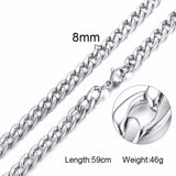 Stainless Steel Necklace For Women And Men - Fashion Proline
