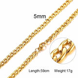 Stainless Steel Necklace For Women And Men - Fashion Proline