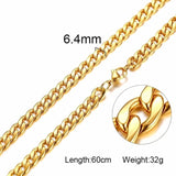 Stainless Steel Necklace For Women And Men - Fashion Proline