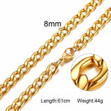 Stainless Steel Necklace For Women And Men - Fashion Proline