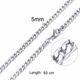Stainless Steel Necklace For Women And Men - Fashion Proline