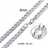 Stainless Steel Necklace For Women And Men - Fashion Proline