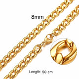 Stainless Steel Necklace For Women And Men - Fashion Proline