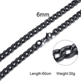 Stainless Steel Necklace For Women And Men - Fashion Proline