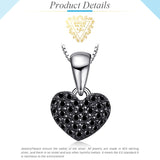 Silver Gemstones Necklace Without Chain - Fashion Proline