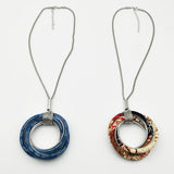 Dandie Cotton rope metal necklace - Fashion Proline