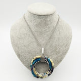 Dandie Cotton rope metal necklace - Fashion Proline