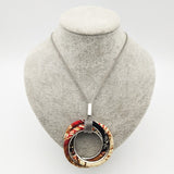 Dandie Cotton rope metal necklace - Fashion Proline