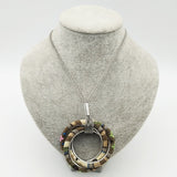 Dandie Cotton rope metal necklace - Fashion Proline