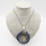Dandie Cotton rope metal necklace - Fashion Proline