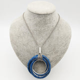 Dandie Cotton rope metal necklace - Fashion Proline