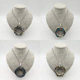 Dandie Cotton rope metal necklace - Fashion Proline