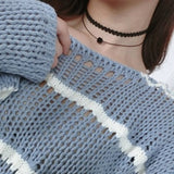 Black Lace Leather Velvet strip - Fashion Proline