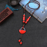 Women jewelry ceramic beads pendant - Fashion Proline