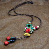 Women jewelry ceramic beads pendant - Fashion Proline