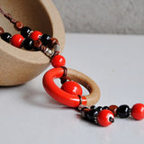 Women jewelry ceramic beads pendant - Fashion Proline