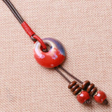 Women jewelry ceramic beads pendant - Fashion Proline